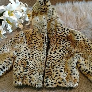 Toddler girls Donna's Salyers faux fur coat